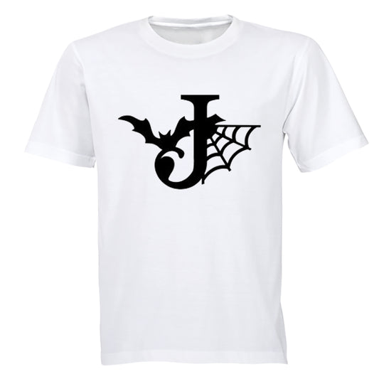 J - Halloween Spiderweb - Kids T-Shirt - BuyAbility South Africa