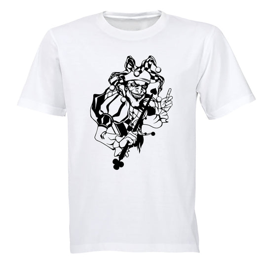 Jester - Halloween - Adults - T-Shirt - BuyAbility South Africa