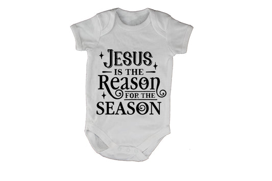 Jesus is the Reason for the Season - Christmas - Baby Grow - BuyAbility South Africa