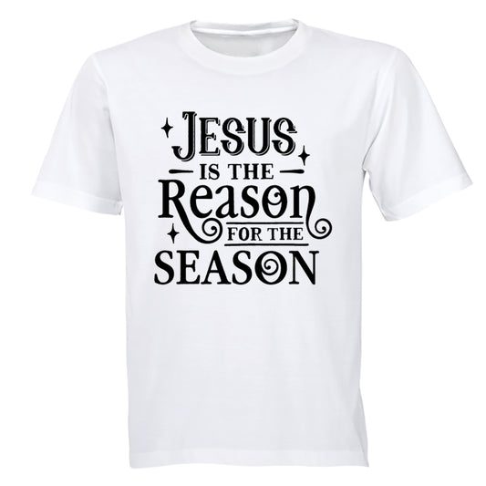 Jesus is the Reason for the Season - Christmas - Adults - T-Shirt - BuyAbility South Africa