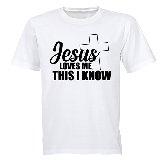 Jesus Loves Me, I Know - Adults - T-Shirt - BuyAbility South Africa