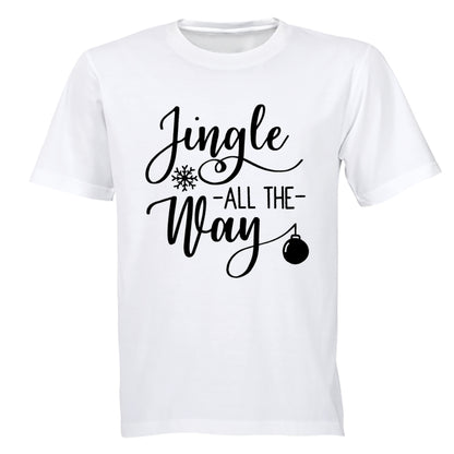 Jingle All The Way - Christmas - Adults - T-Shirt - BuyAbility South Africa