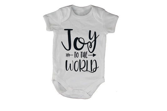 Copy of Joy to the World - Christmas Arrow - Baby Grow - BuyAbility South Africa
