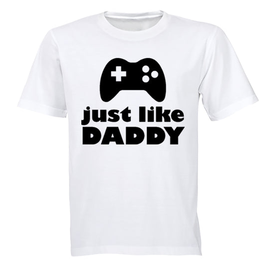 Just Like Daddy - Gamer - Kids T-Shirt - BuyAbility South Africa