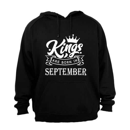 Kings Are Born in September - Hoodie - BuyAbility South Africa