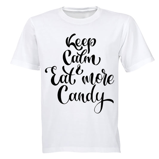 Keep Calm, Eat More Candy - Halloween - Kids T-Shirt - BuyAbility South Africa