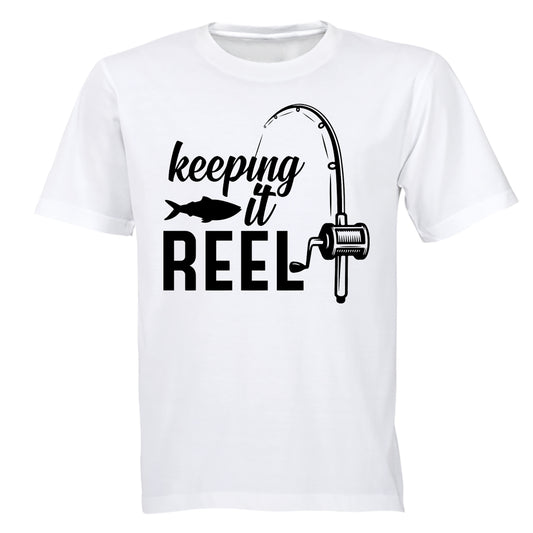Keeping it Reel - Fishing - Adults - T-Shirt - BuyAbility South Africa