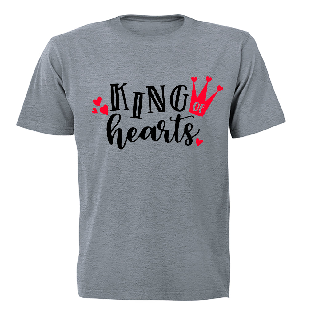 King of Hearts - Valentine - Adults - T-Shirt - BuyAbility South Africa