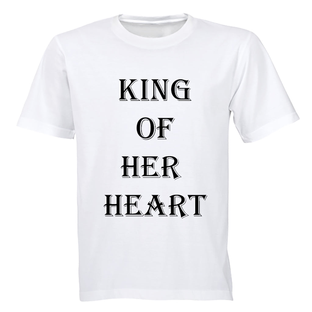 King of her Heart - Adults - T-Shirt - BuyAbility South Africa