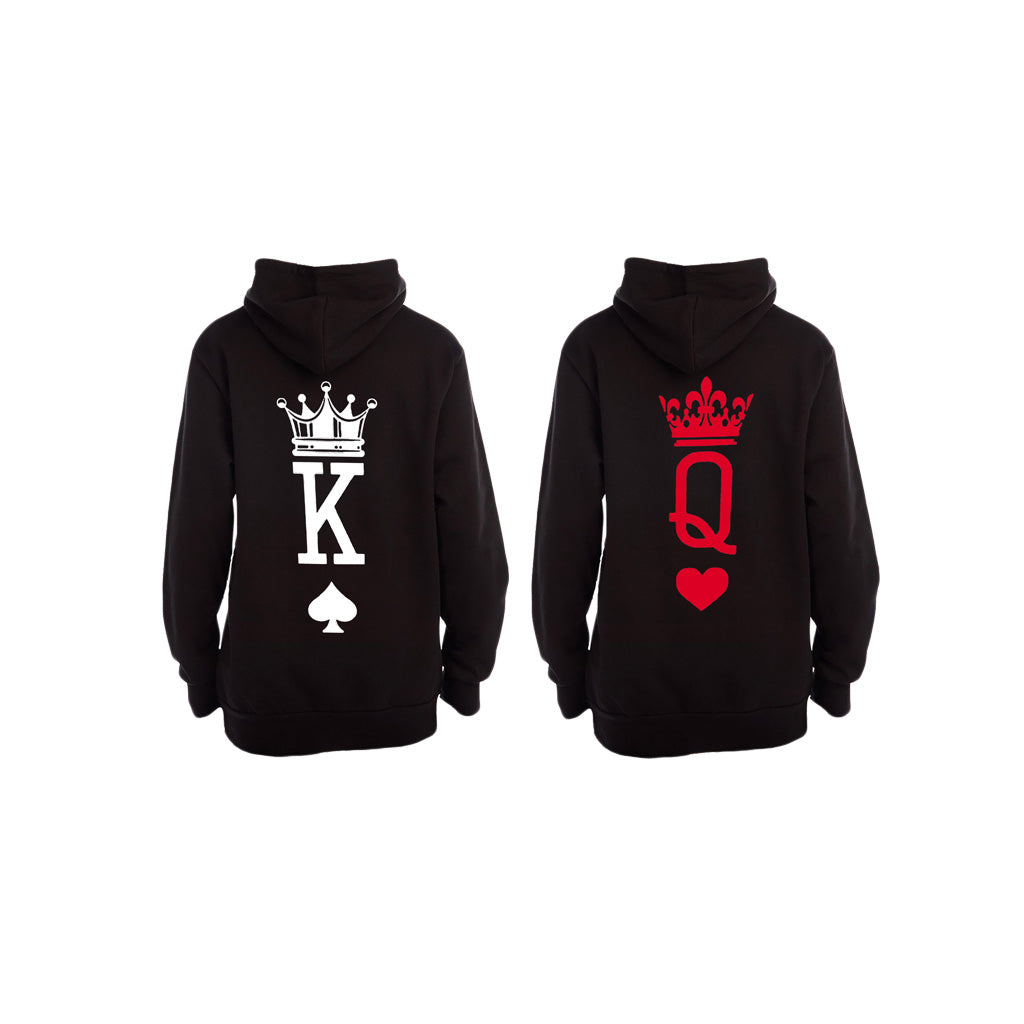 King of Spades, Queen of Hearts - Couples Hoodies (1 Set) - BuyAbility South Africa