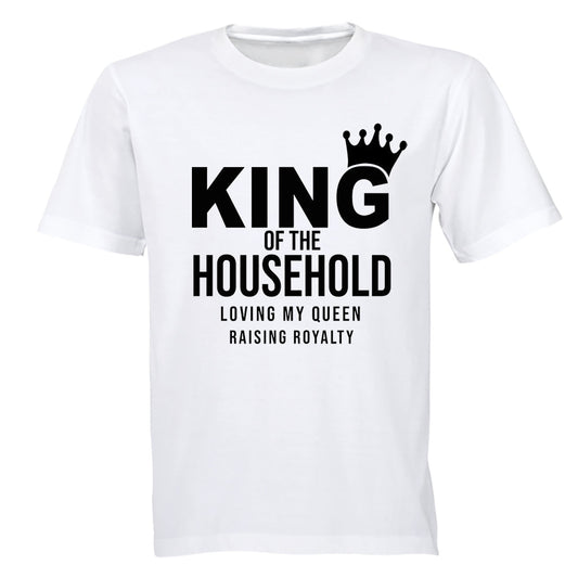 King of the Household - Adults - T-Shirt - BuyAbility South Africa