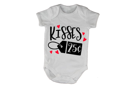Kisses 25c - Valentine - Baby Grow - BuyAbility South Africa