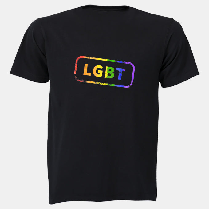 LGBT Stamp - Pride - Adults - T-Shirt - BuyAbility South Africa