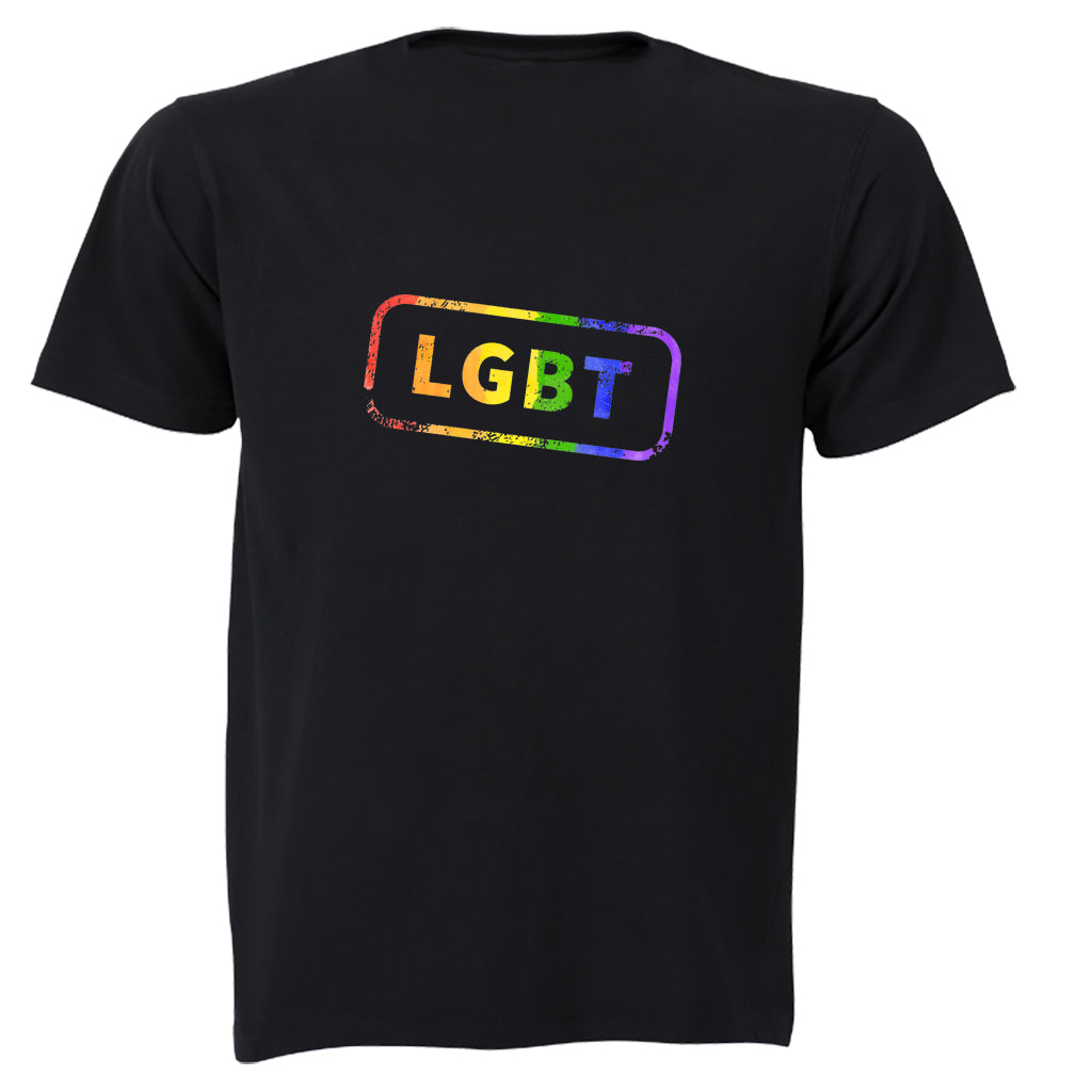 LGBT Stamp - Pride - Adults - T-Shirt - BuyAbility South Africa