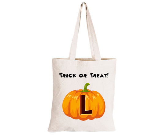 L - Halloween Pumpkin - Eco-Cotton Trick or Treat Bag - BuyAbility South Africa