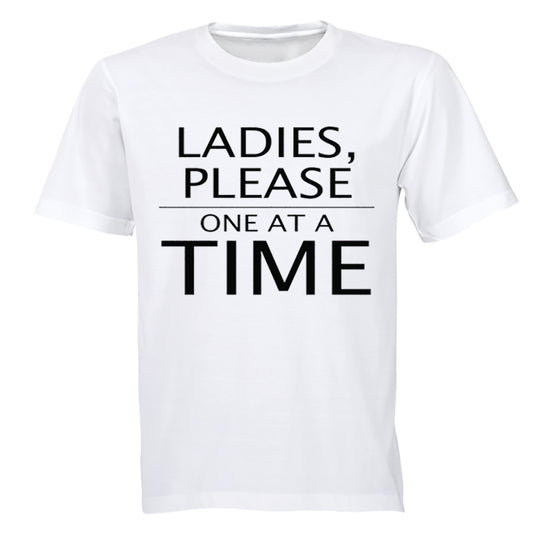 Ladies, Please One At A Time - Kids T-Shirt - BuyAbility South Africa