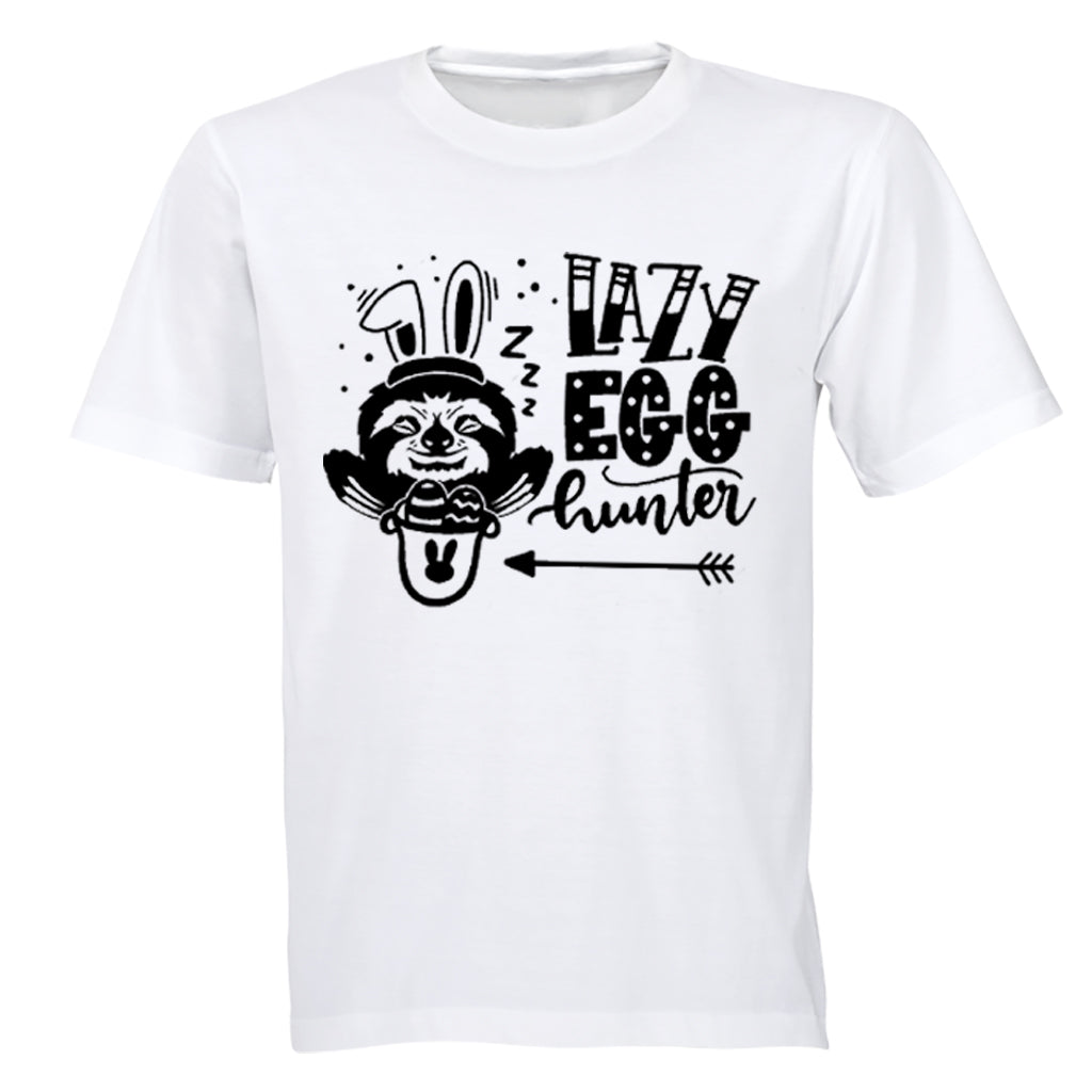 Lazy Egg Hunter - Easter - Kids T-Shirt - BuyAbility South Africa