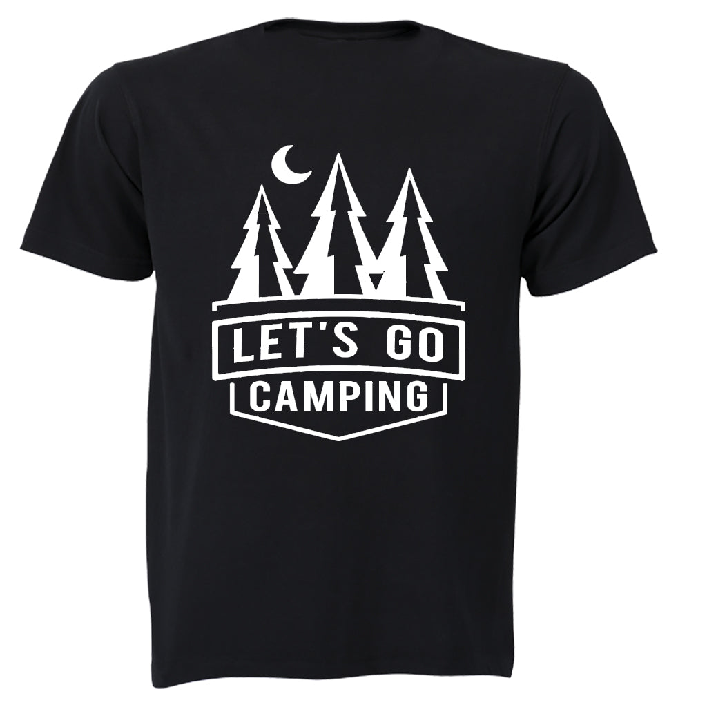 Let's Go Camping - Adults - T-Shirt - BuyAbility South Africa