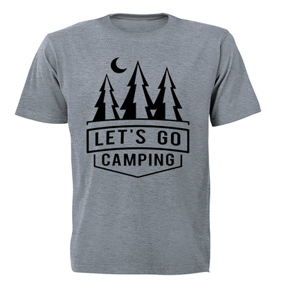 Let's Go Camping - Adults - T-Shirt - BuyAbility South Africa