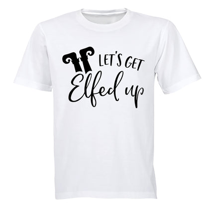 Let's Get Elfed - Christmas - Adults - T-Shirt - BuyAbility South Africa
