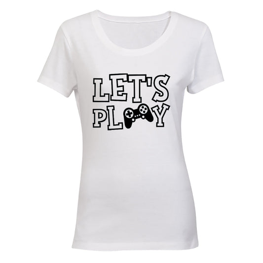 Let s Play - Gamer - Ladies - T-Shirt - BuyAbility South Africa