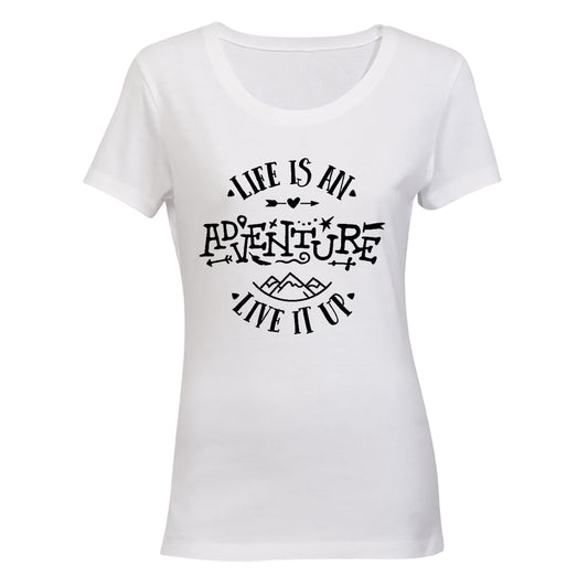 Life is an Adventure - Ladies - T-Shirt - BuyAbility South Africa