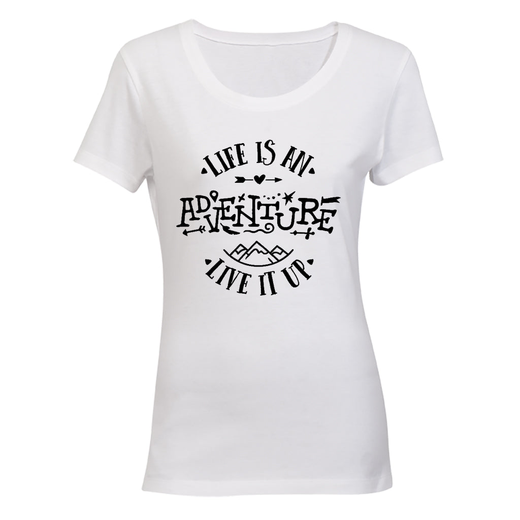 Life is an Adventure - Ladies - T-Shirt - BuyAbility South Africa