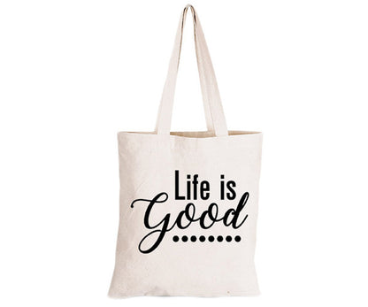 Life is Good - Eco-Cotton Natural Fibre Bag - BuyAbility South Africa