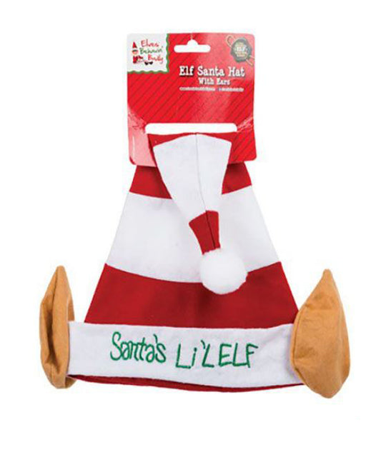 Christmas - Santa's Lil Elf Hat - Red & White - BuyAbility South Africa