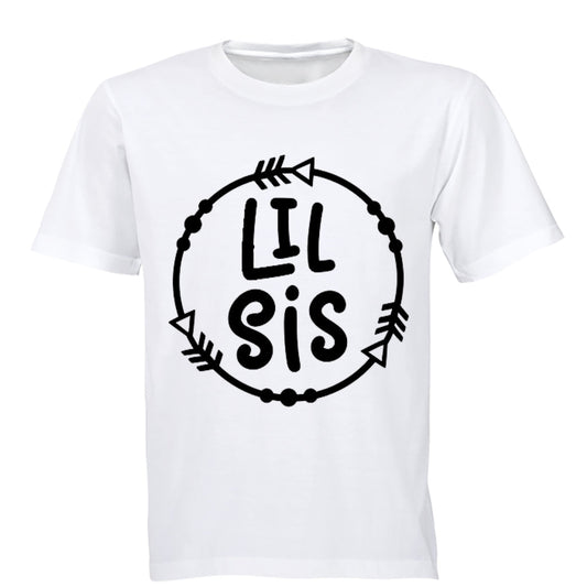 Lil Sis - Circular Design - Kids T-Shirt - BuyAbility South Africa