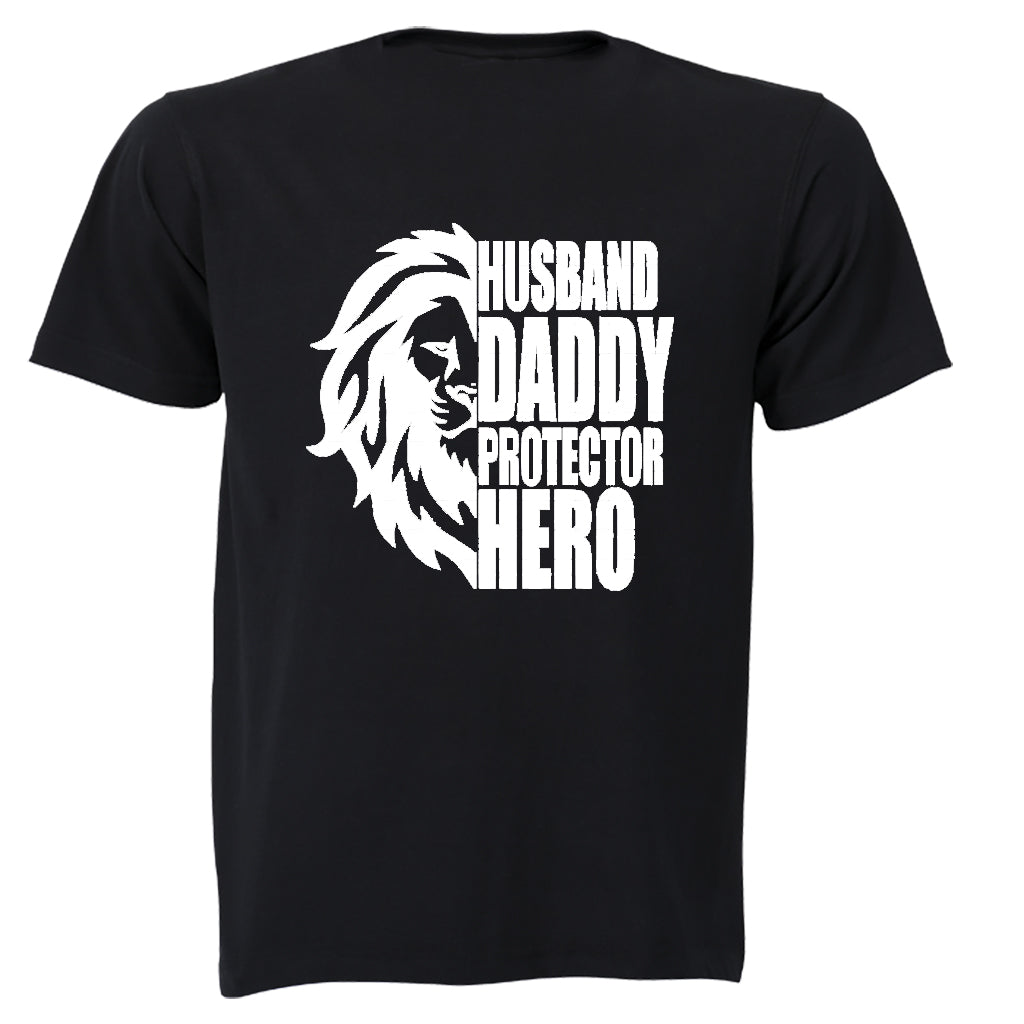 Lion - Husband. Daddy - Adults - T-Shirt - BuyAbility South Africa