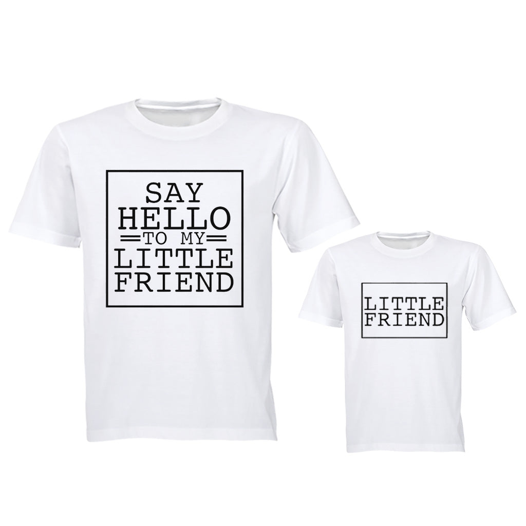 Say Hello to my Little Friend - Family Tees - Dad | Young Child - BuyAbility South Africa