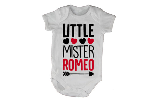 Little Mister Romeo - Valentine - Baby Grow - BuyAbility South Africa
