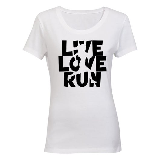 Live. Love. Run - Ladies - T-Shirt - BuyAbility South Africa