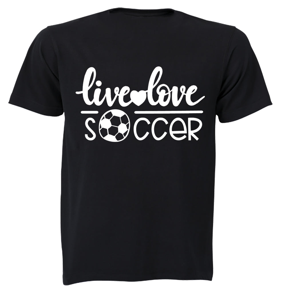 Live. Love. Soccer - Kids T-Shirt - BuyAbility South Africa