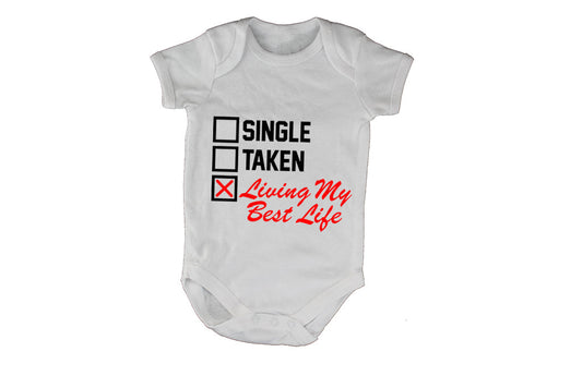 Living My Best Life - Valentine - Baby Grow - BuyAbility South Africa