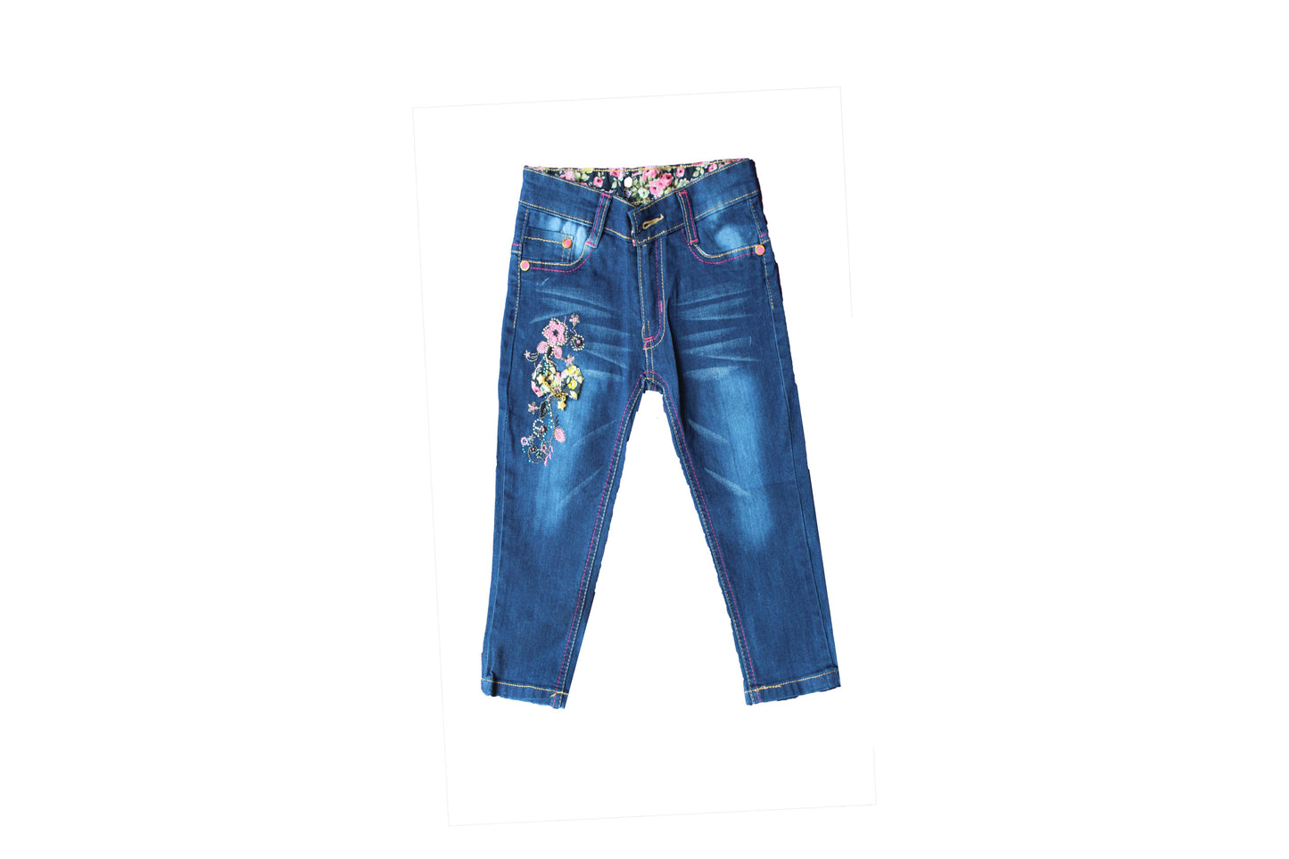 Bow and Flowers - Jeans - BuyAbility South Africa