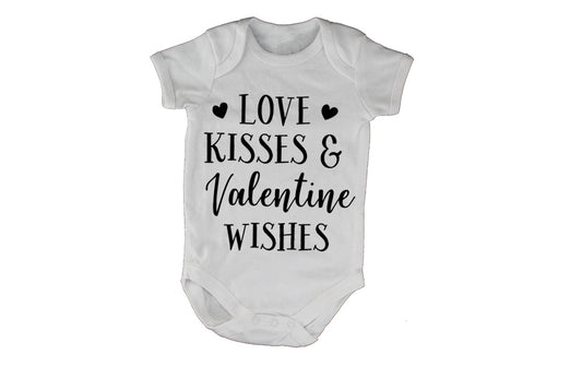 Love, Kisses & Valentine Wishes - Baby Grow - BuyAbility South Africa