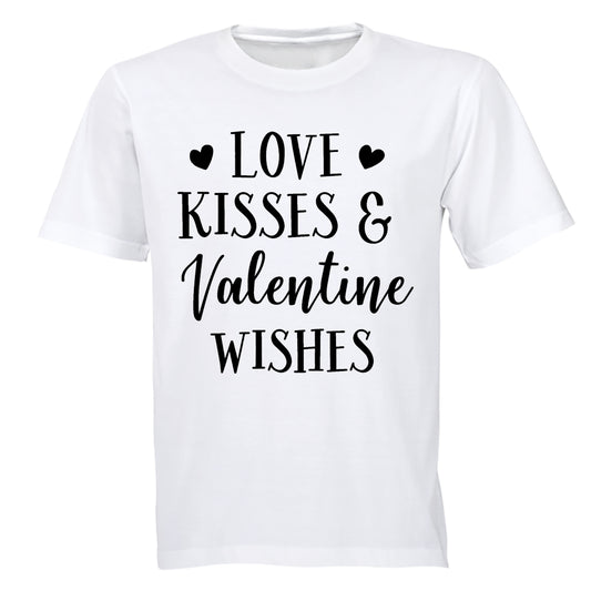 Love, Kisses & Valentine Wishes - Adults - T-Shirt - BuyAbility South Africa