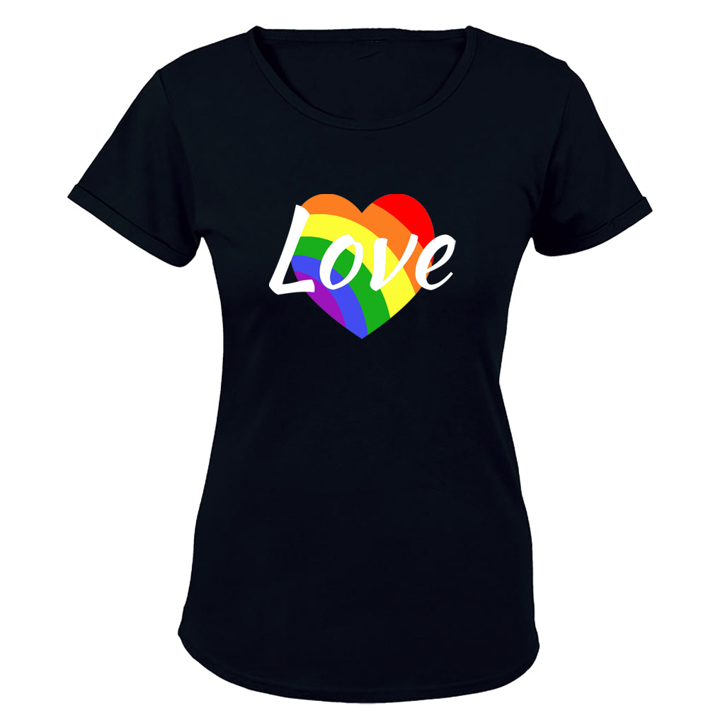Love Heart, Pride - Ladies - T-Shirt - BuyAbility South Africa