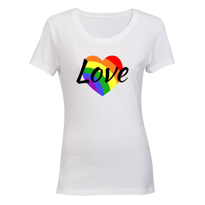 Love Heart, Pride - Ladies - T-Shirt - BuyAbility South Africa