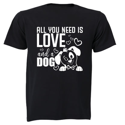 Love & A Dog - Kids T-Shirt - BuyAbility South Africa