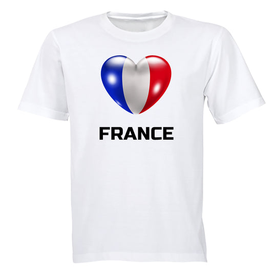 Love France - Adults - T-Shirt - BuyAbility South Africa