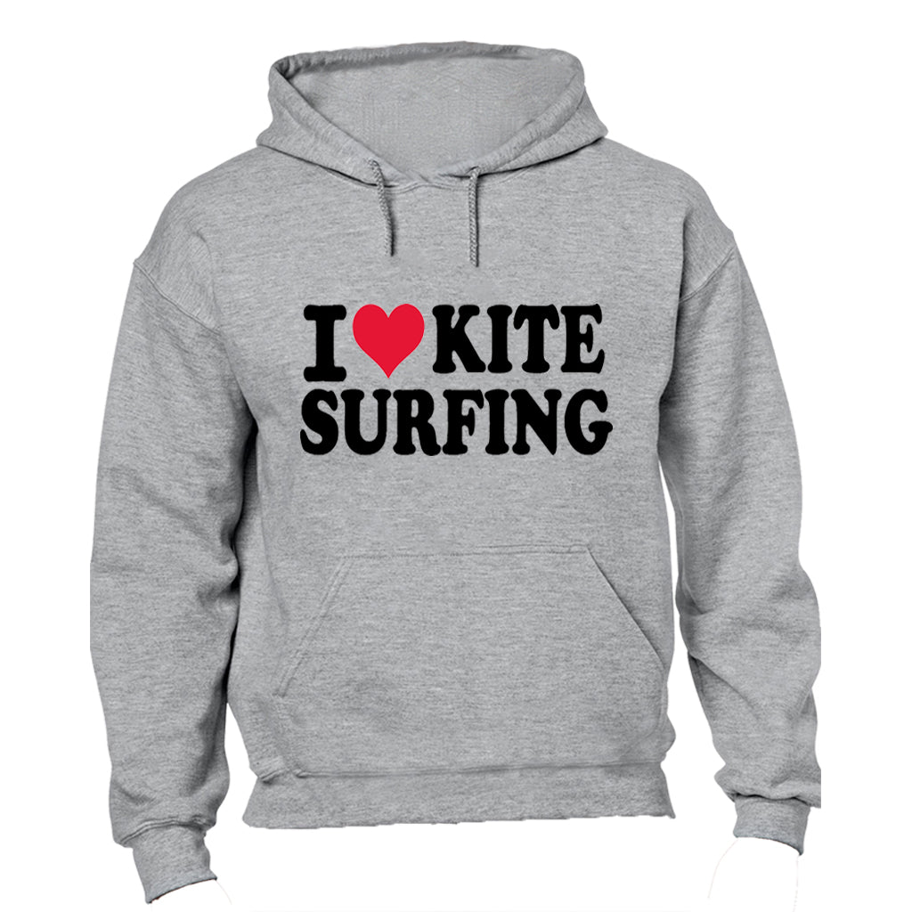 Love Kite Surfing - Hoodie - BuyAbility South Africa