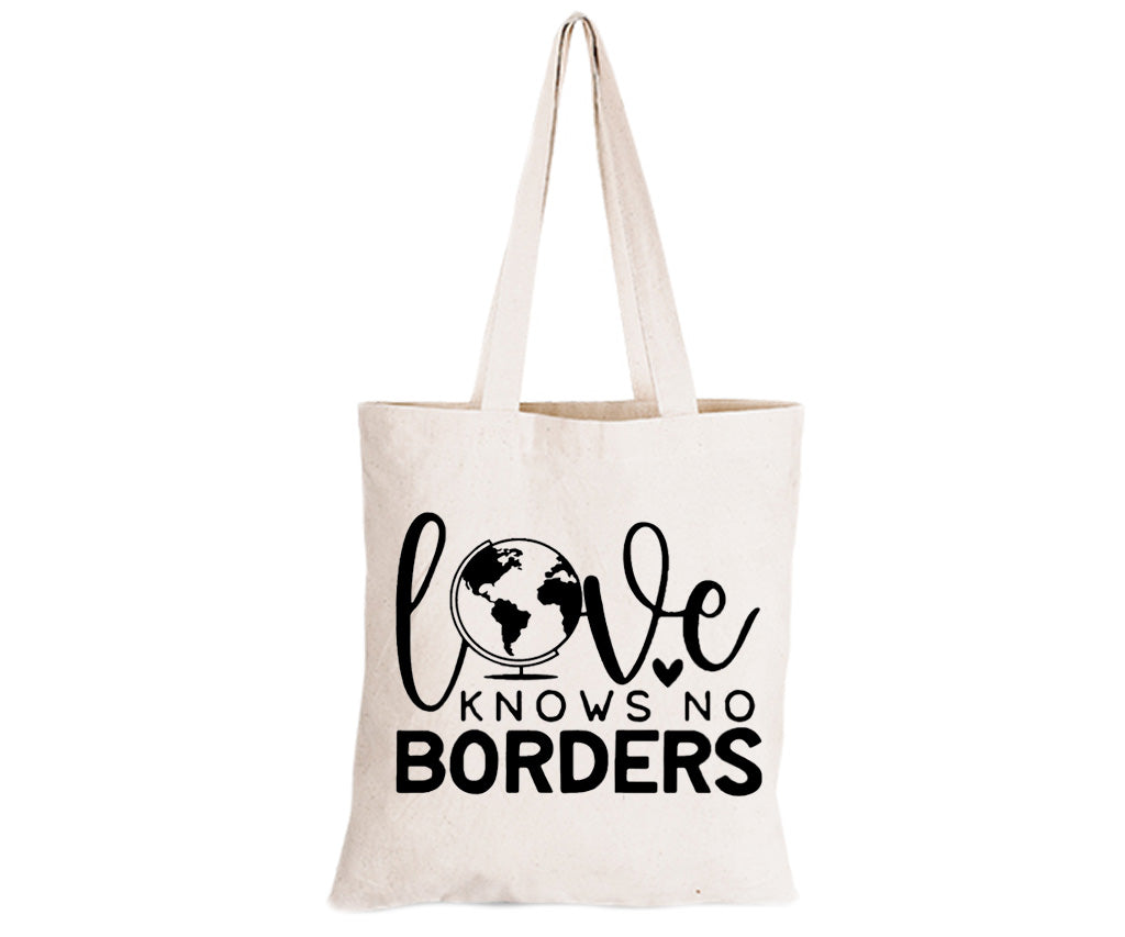 Love Knows No Borders - Eco-Cotton Natural Fibre Bag - BuyAbility South Africa