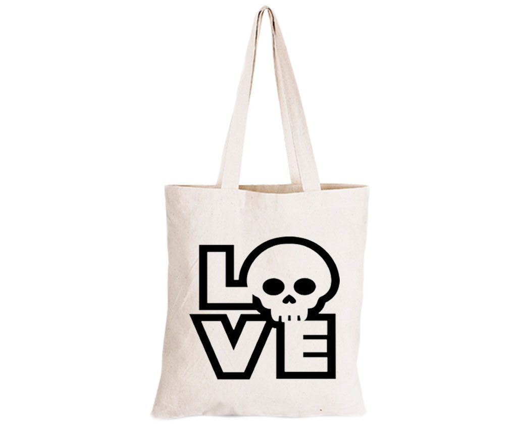 Love Skull - Eco-Cotton Natural Fibre Bag - BuyAbility South Africa