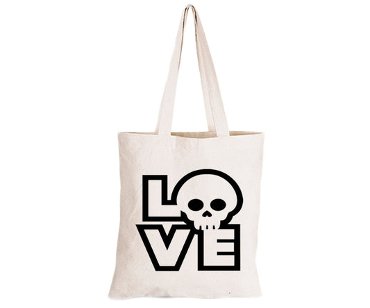 Love Skull - Eco-Cotton Natural Fibre Bag - BuyAbility South Africa