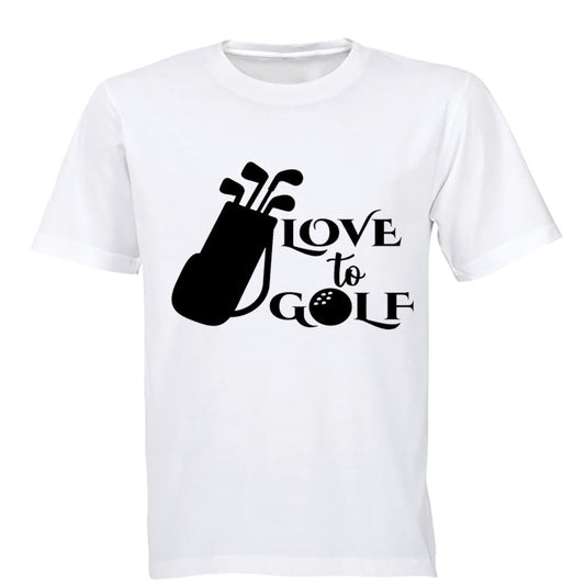 Love to Golf - Adults - T-Shirt - BuyAbility South Africa