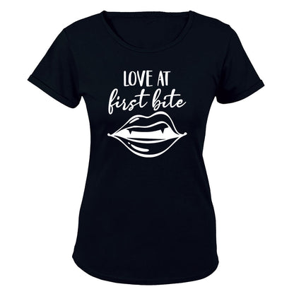 Love at First Bite - Valentine - Ladies - T-Shirt - BuyAbility South Africa