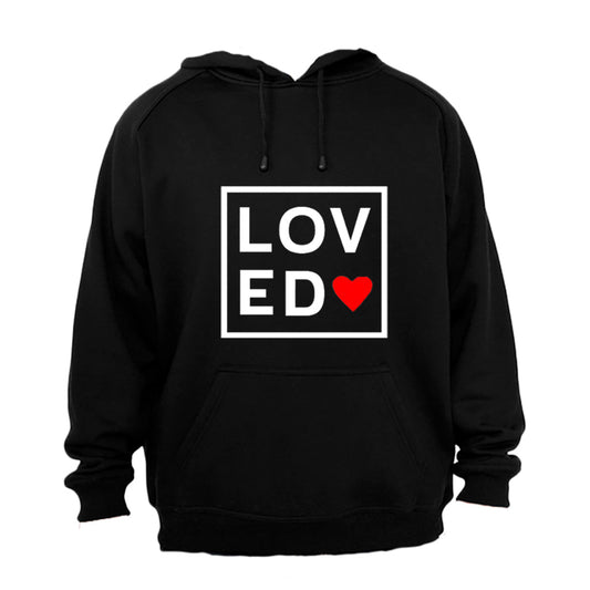 Loved - Square - Valentine - Hoodie - BuyAbility South Africa